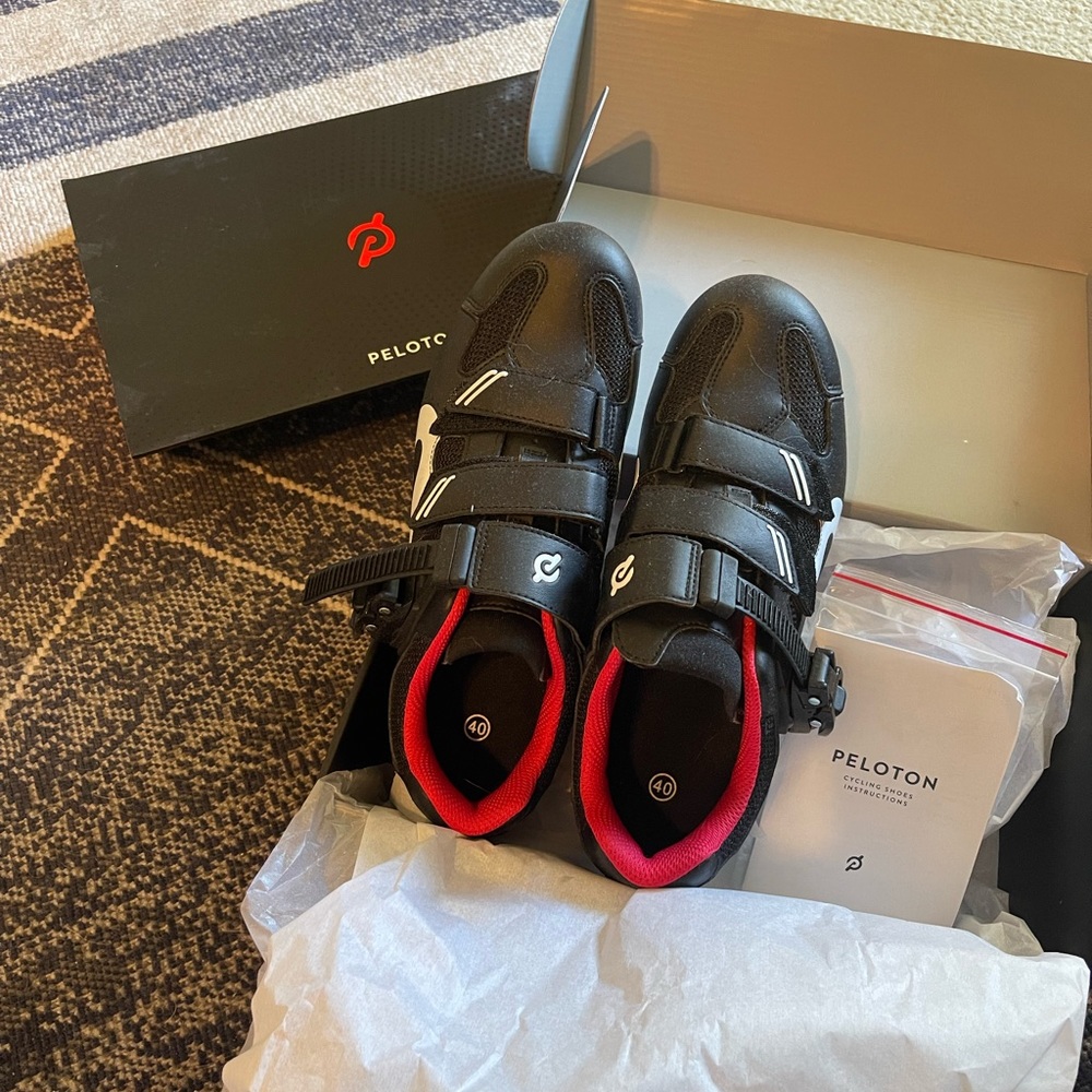 Peleton bike shoes
